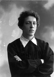 詩人アレクサンダーブロックの肖像画